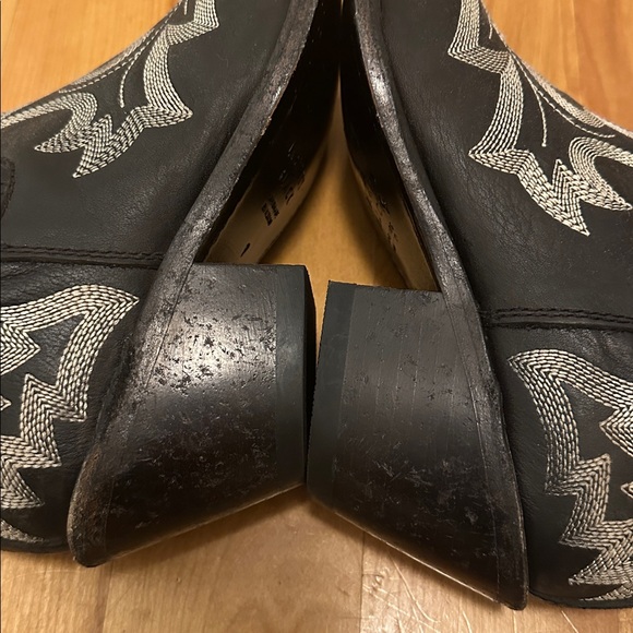 Liberty Black Simone Stitched Ankle Boot Sz 9 - Picture 8 of 13